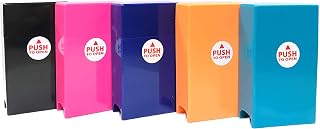 Eclipse Plastic Crushproof Cigarette Case w/Mini Bic Lighter Storage, 4ct, Kings, 3116LC
