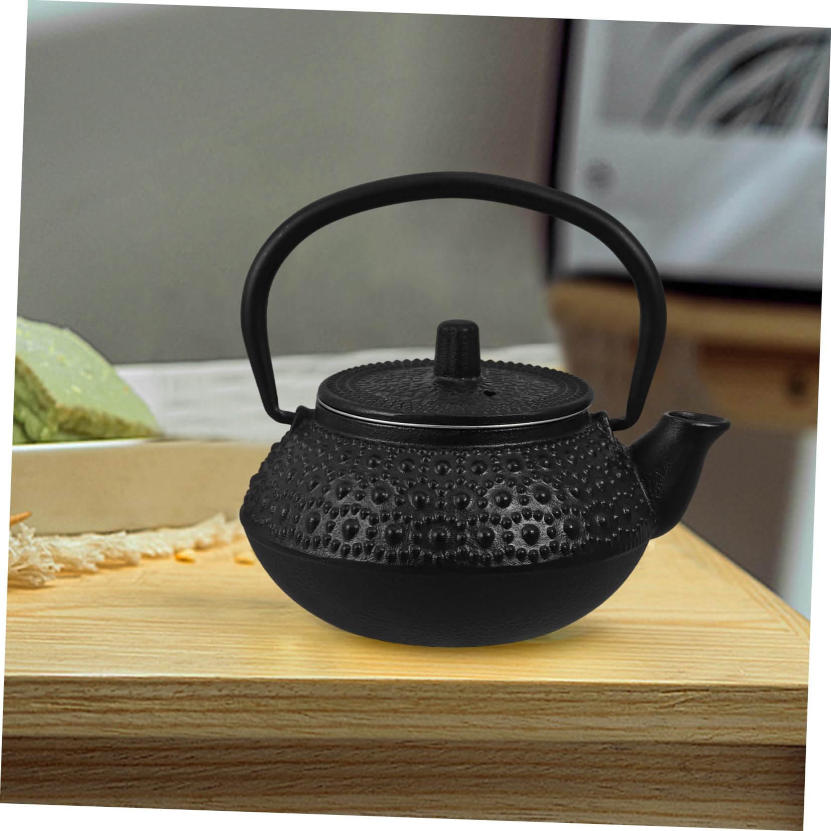 Ciieeo Tetera De Hierro Hogar Tetera Con Infusor Para Té Suelto Estufa Pequeña Para Infusiones De Té