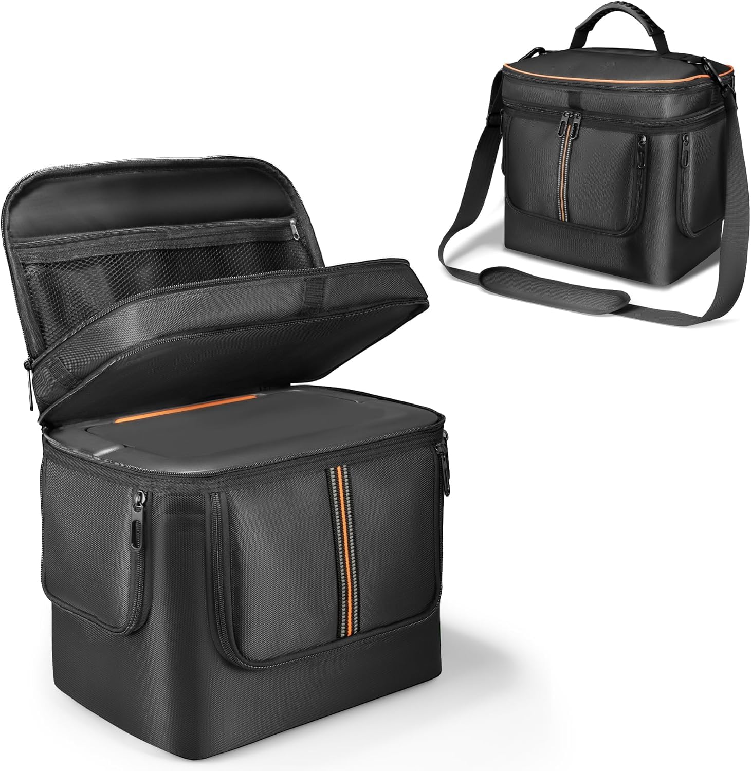 Tragbare Kraftstation Tragetasche Kompatibel mit Jackery Explorer 1000 V2, Reise Schutzhülle für Netzteil, Ladekabel und Zubehör