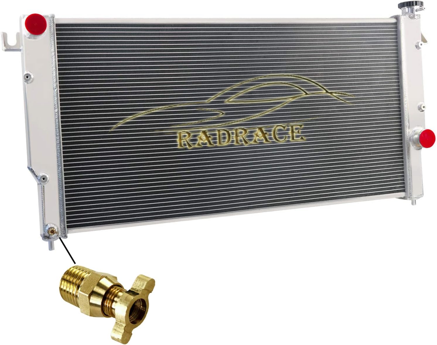2 Row Aluminum Radiator For 1994-2002 Dodge Ram 2500 3500 5.9L L6 Cummins Diesel 1995 1996 1997 1998 1999 2000 2001 Radiators