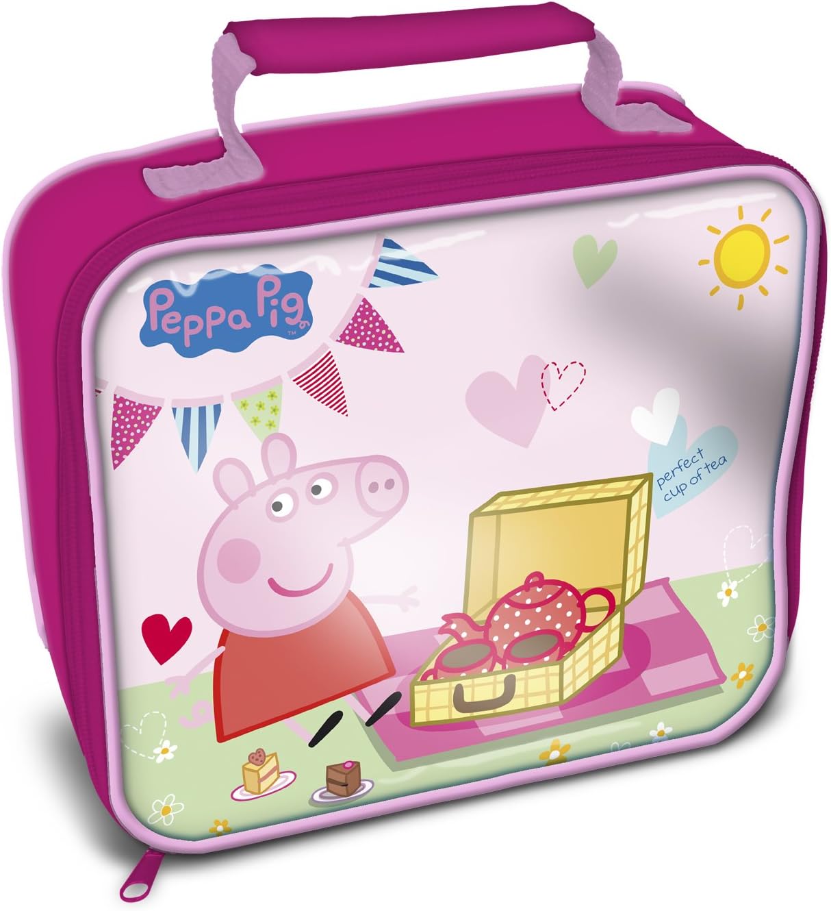 Spearmark Peppa Tea Party Rectangle Lunch Bag