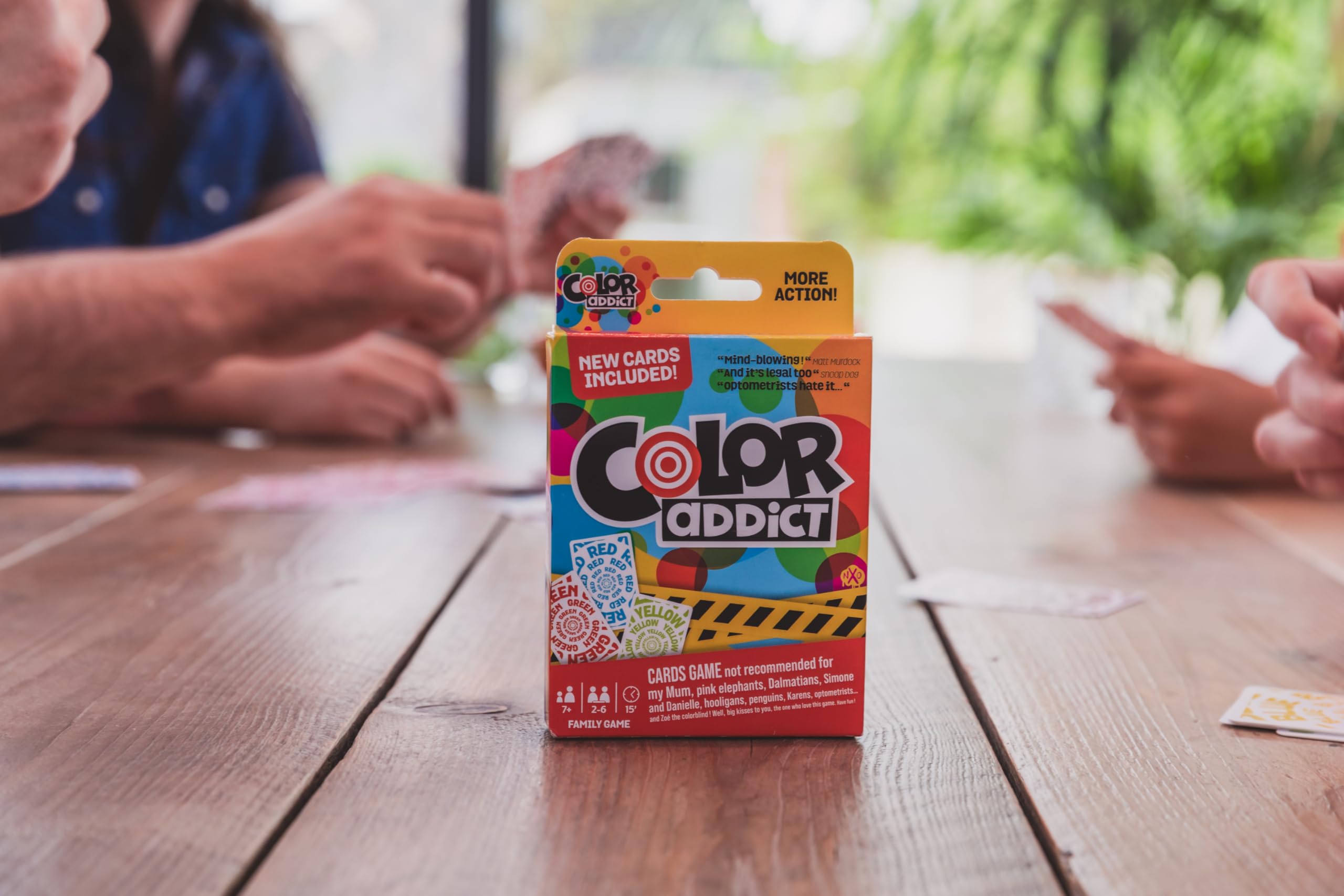 Shuffle Color Addict Card Game - 110 Double Sided Colour Cards, For 2-6 Players, Fast Paced Family Fun, Great Gift For Kids Ages 7+ - Image 2