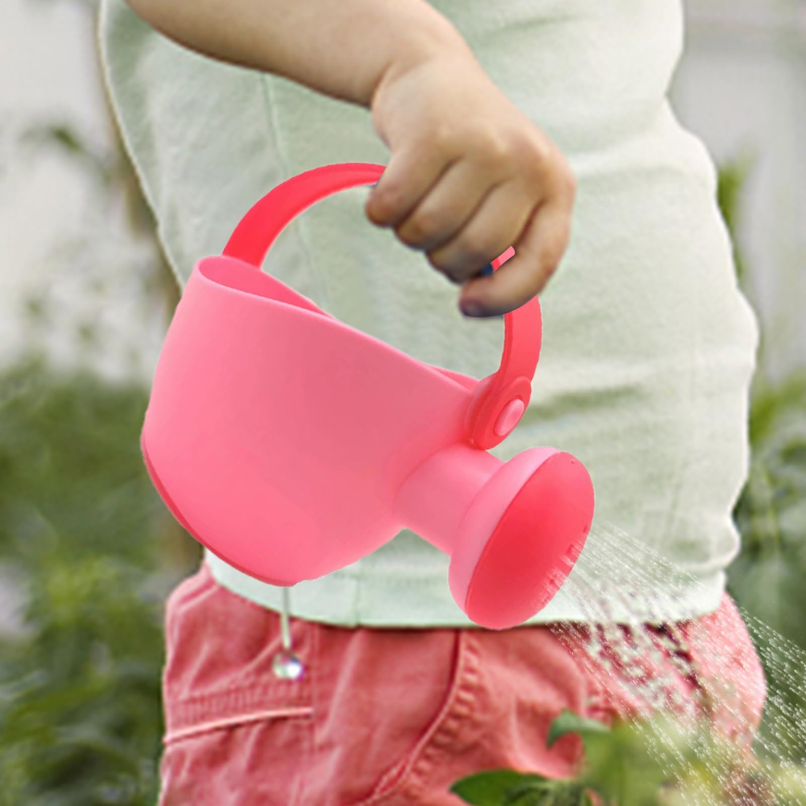 Regadera Verde Baby - Mini Regadera Interactiva de Mano para Playa y Juguete de Baño Educativo