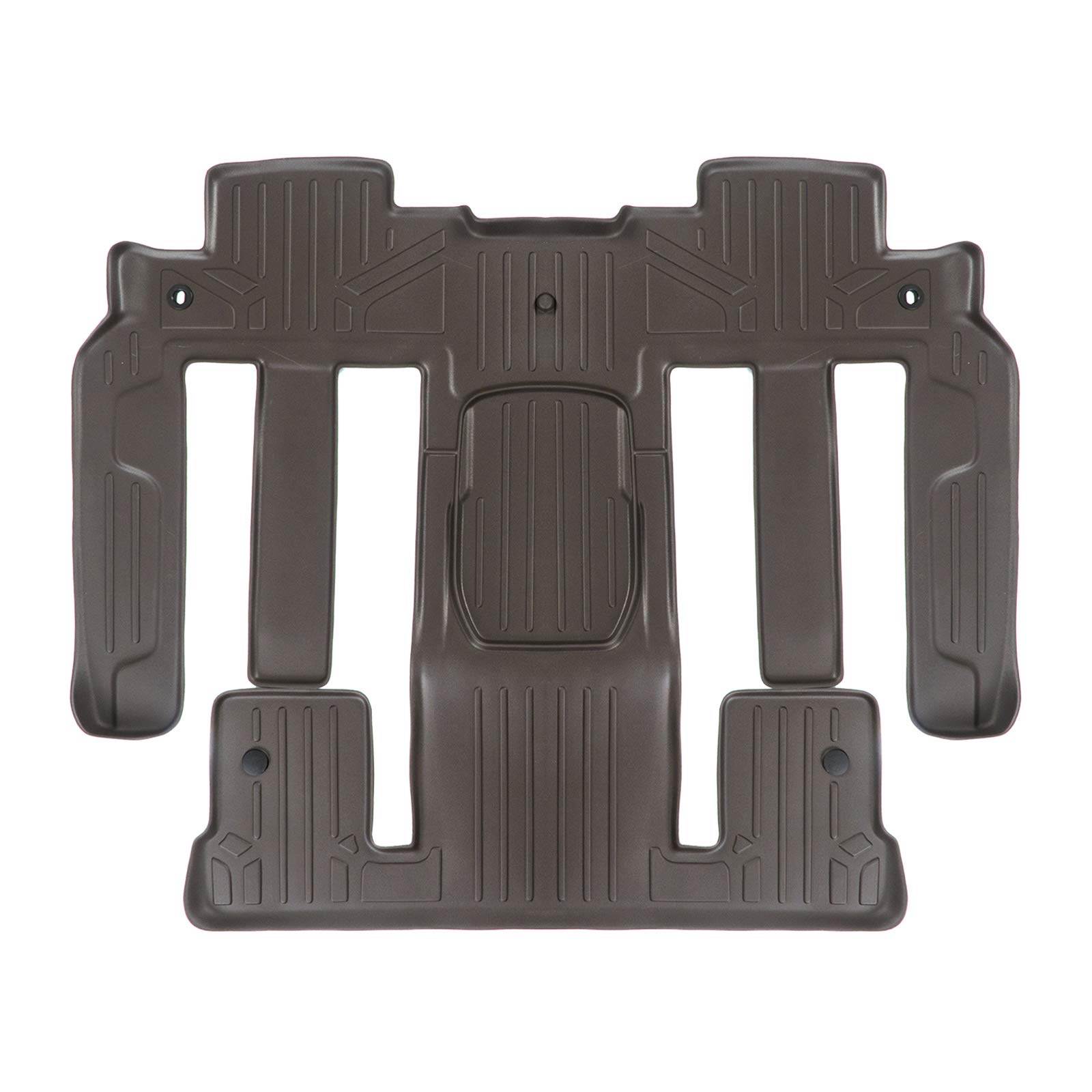 SMARTLINER 2nd Row Cocoa Floor Mats Compatible with 20092017 Chevy