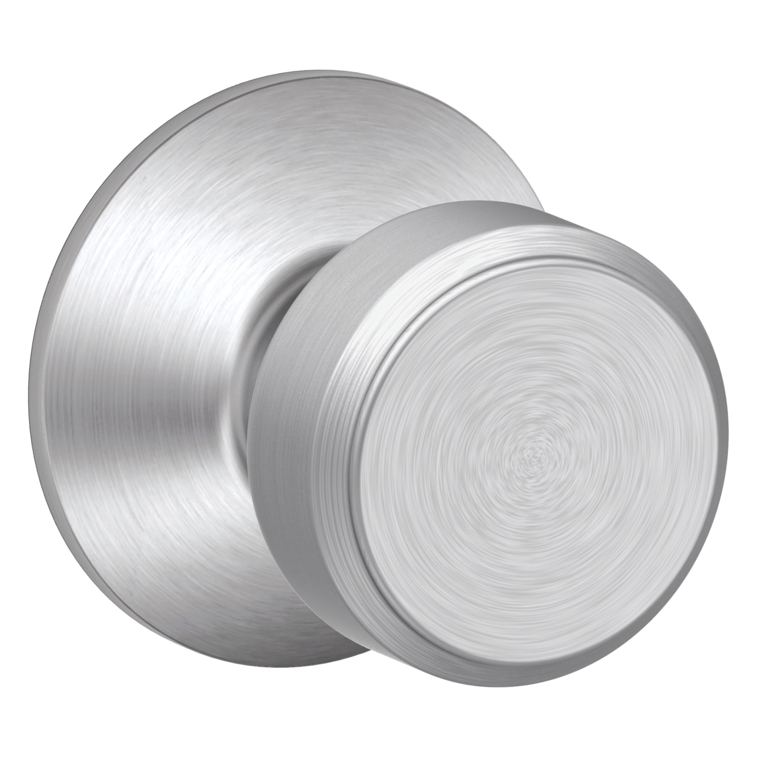 SCHLAGE Bowery Hall/Closet Passage Door Knob, Satin Chrome
