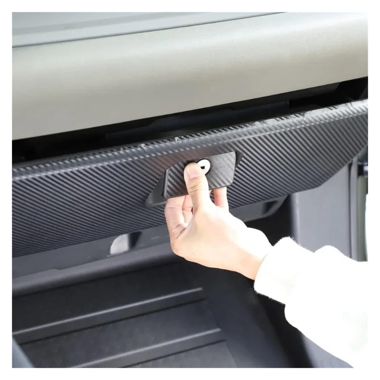 Generico Compatibile con Land Rover Defender 90 110 130 2020-2024 Vano portaoggetti for Auto Adesivo di Protezione in Vinile Accessori Interni for Auto
