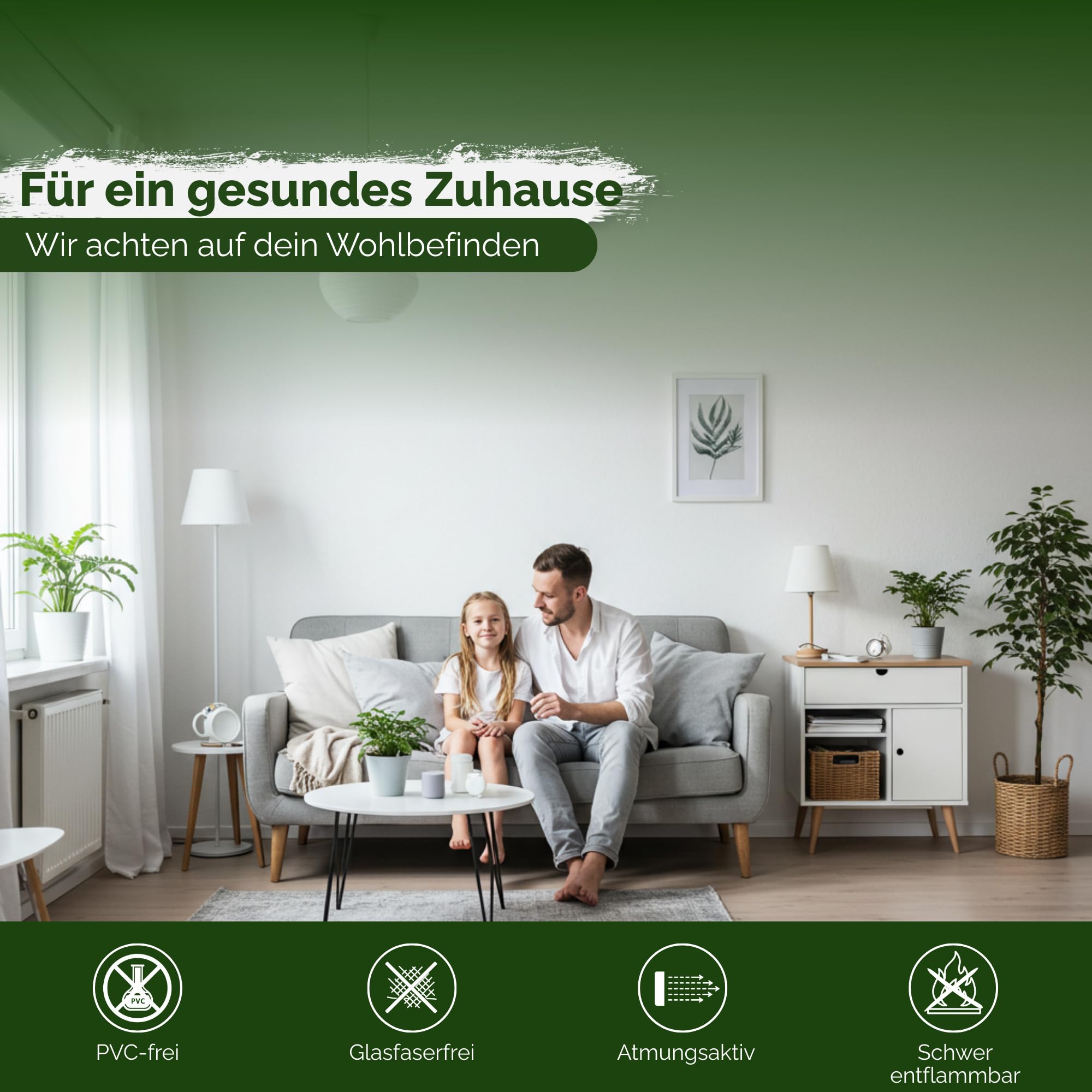 Glattvlies Vliestapete weiß – Renoviervlies Untertapete, 25,00 m x 0,75 m, 130g/m², überstreichbar, rissüberbrückend, formstabil
