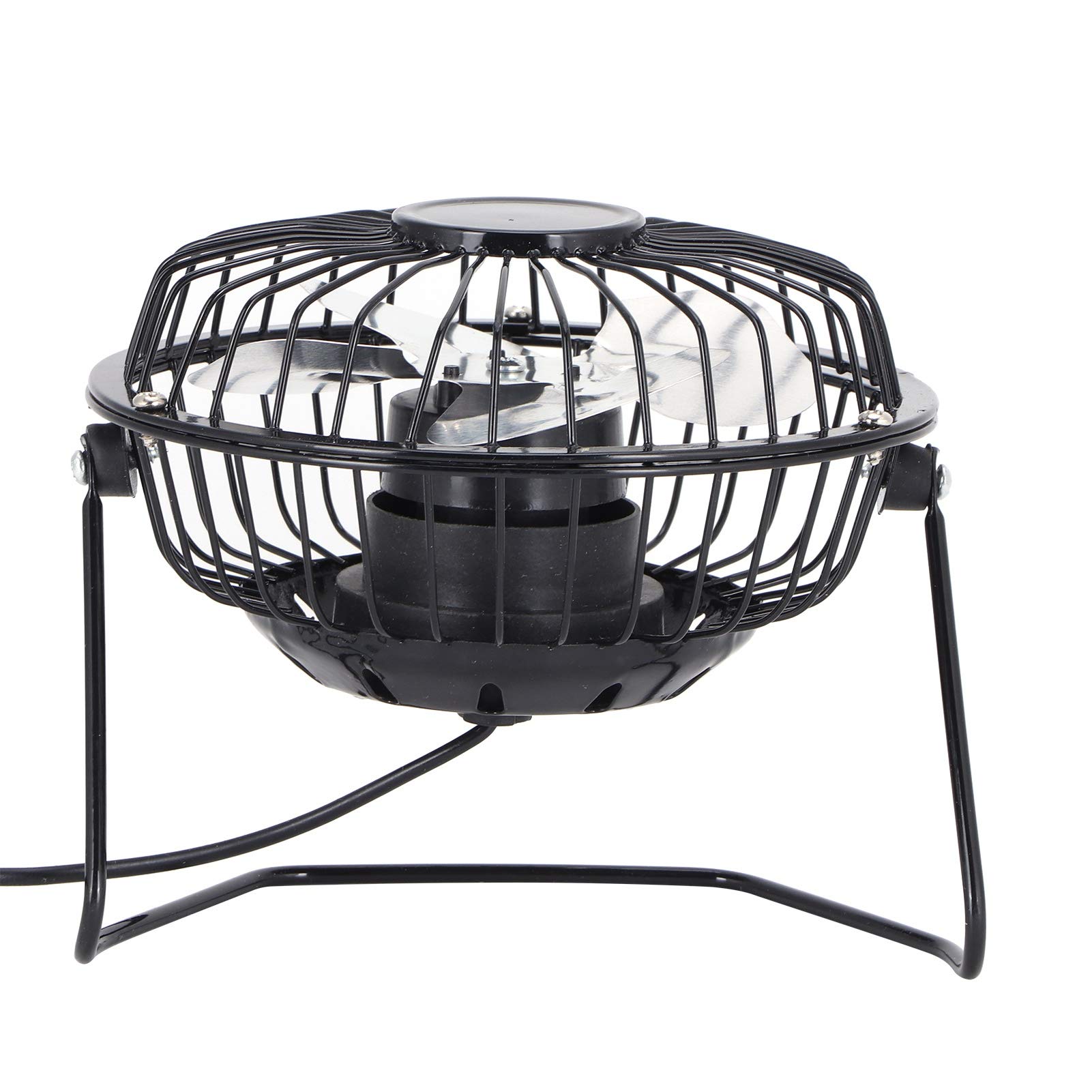 Ventilateur alimenté par Panneau Solaire, Ventilateur de Grenier à énergie Solaire Portable 10W 6V USB, Ventilateur Solaire photovoltaïque pour la Maison, Le Bureau, la Serre