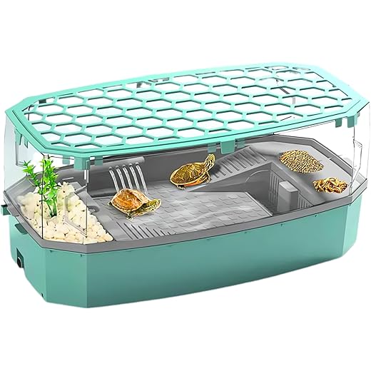Buraq Turtle Tank with Accessories, Large