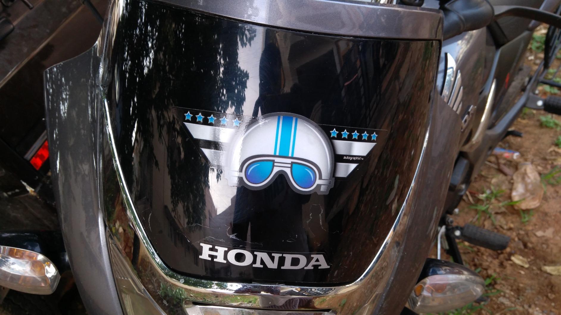 Autographix 1005515 Graphic Bike Sticker (Multicolor) : Amazon.in: Car ...