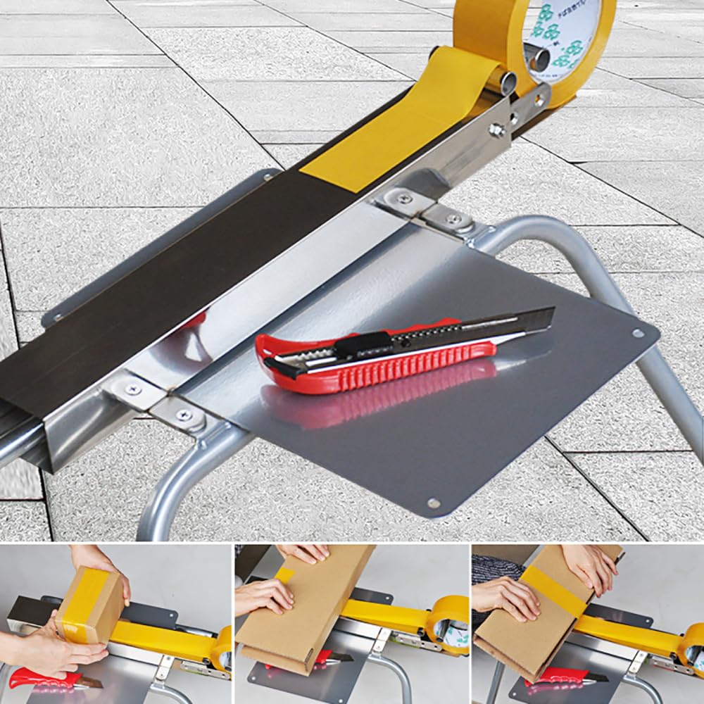 Manueller Klebebandabroller Für Verpackungen, Kraftfolien- Und Klebebandabroller, Bandbreite 0–55 Mm, Bandstärke 0–30 Mm, Kartonverschließer, Verwendung In Lager- Und Logistikzentren