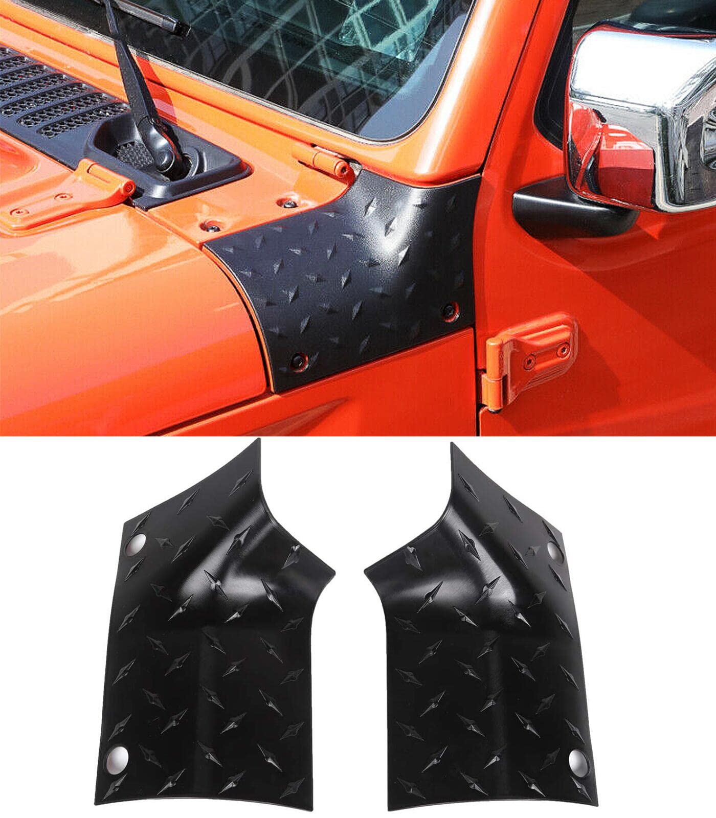 Buy POETRYXIAO Cowl Body Armor Wrangler Outer Cowl Covers Corner Guards