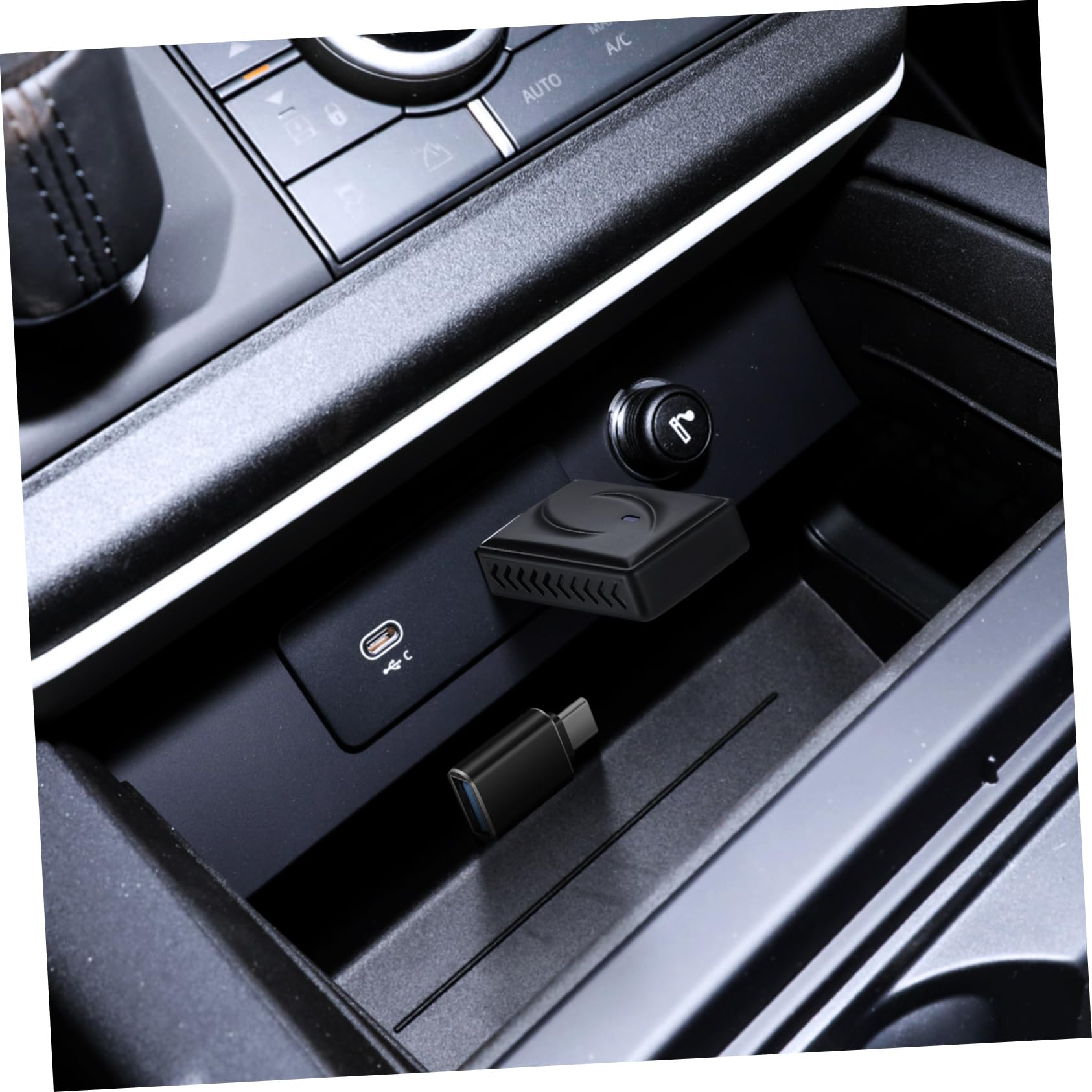 1 Juego De Accesorios para Coche Adaptadores Inalámbricos para Coche Adaptador De Audio Inalámbrico para Coche Accesorios De Audio para Coche Adaptadores De Transmisión
