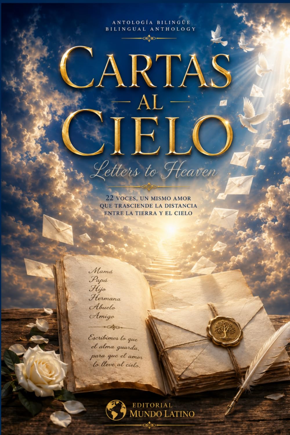 Cartas al cielo: Antología bilingue
