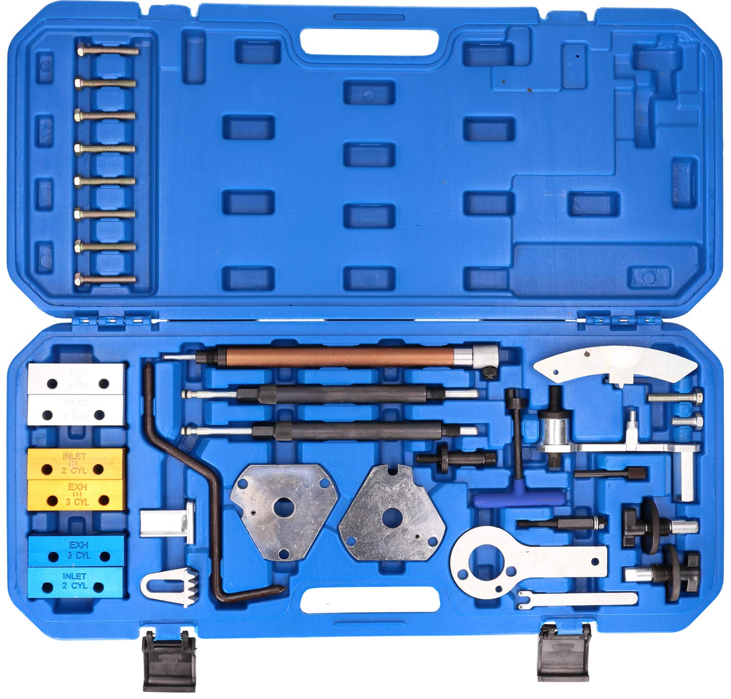 BRILLIANT TOOLS BT592800 Juego de herramientas de reglaje de motores para Fiat, Lancia [Powered by KS TOOLS]