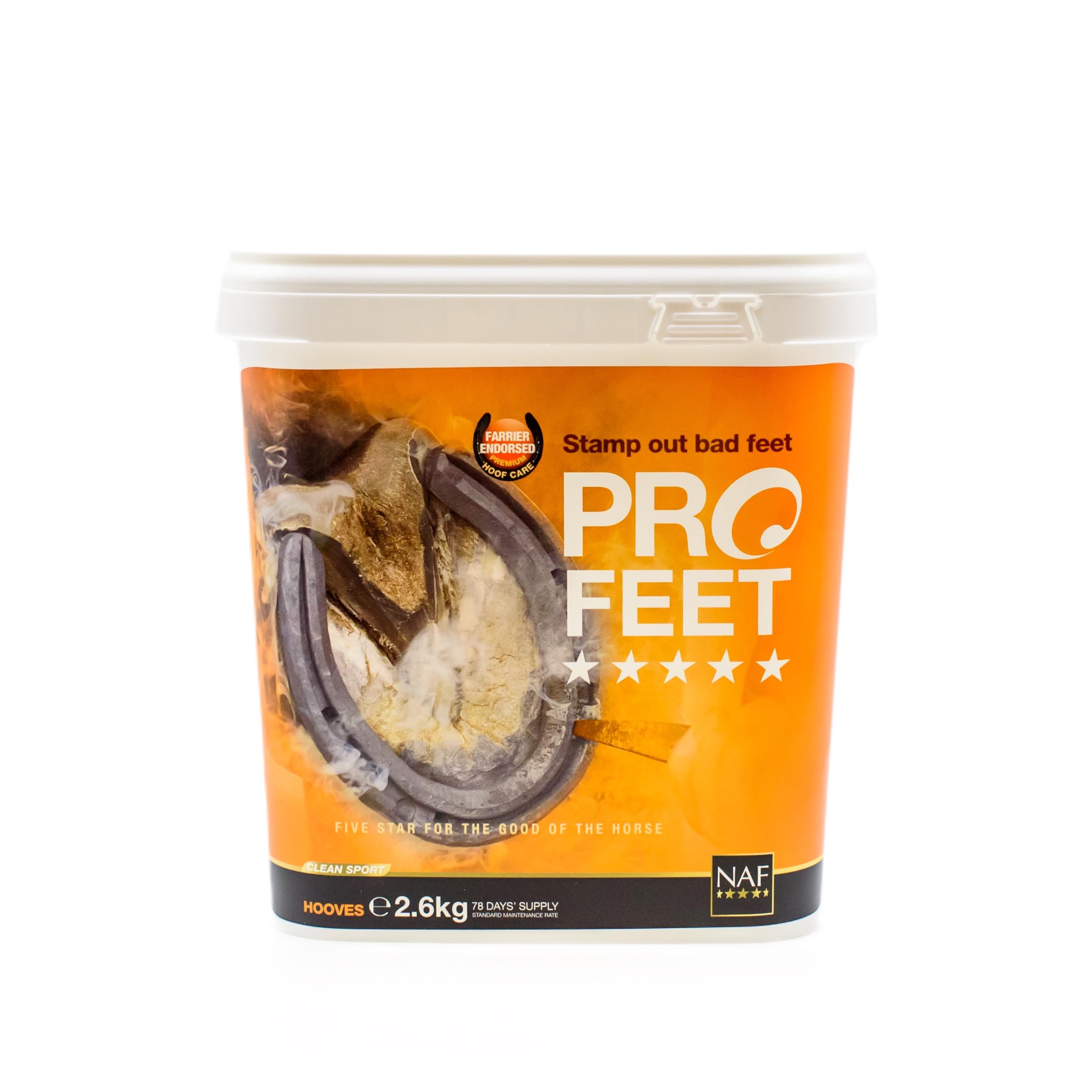 NAF Natural Animal Feeds NAF 5* Pro Feet Powder: 2.6Kg Size: 2.6Kg