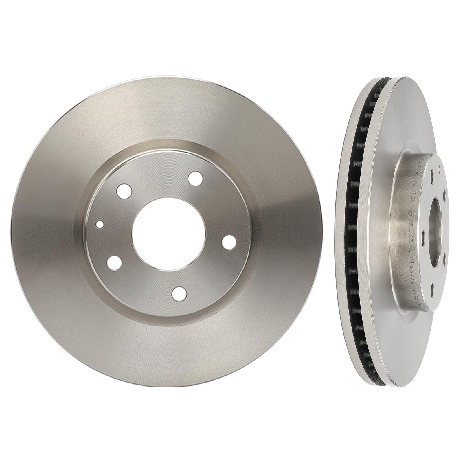 Frankberg Bremsensatz inkl. 2x Bremsscheiben + 4x Bremsbeläge Vorne Kompatibel mit CX-5 GH KE Replace# K0Y13328ZA,GHP933251