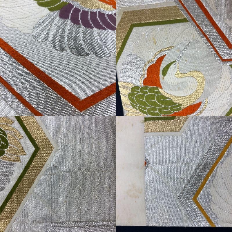 袋帯 正絹 訪問着・無地などに フォーマルにも 卒業(園)式や入学式にも [あE240]