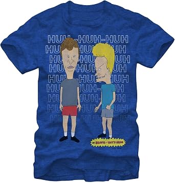 Beavis and Butthead Mens Huh-Huh T-Shirt