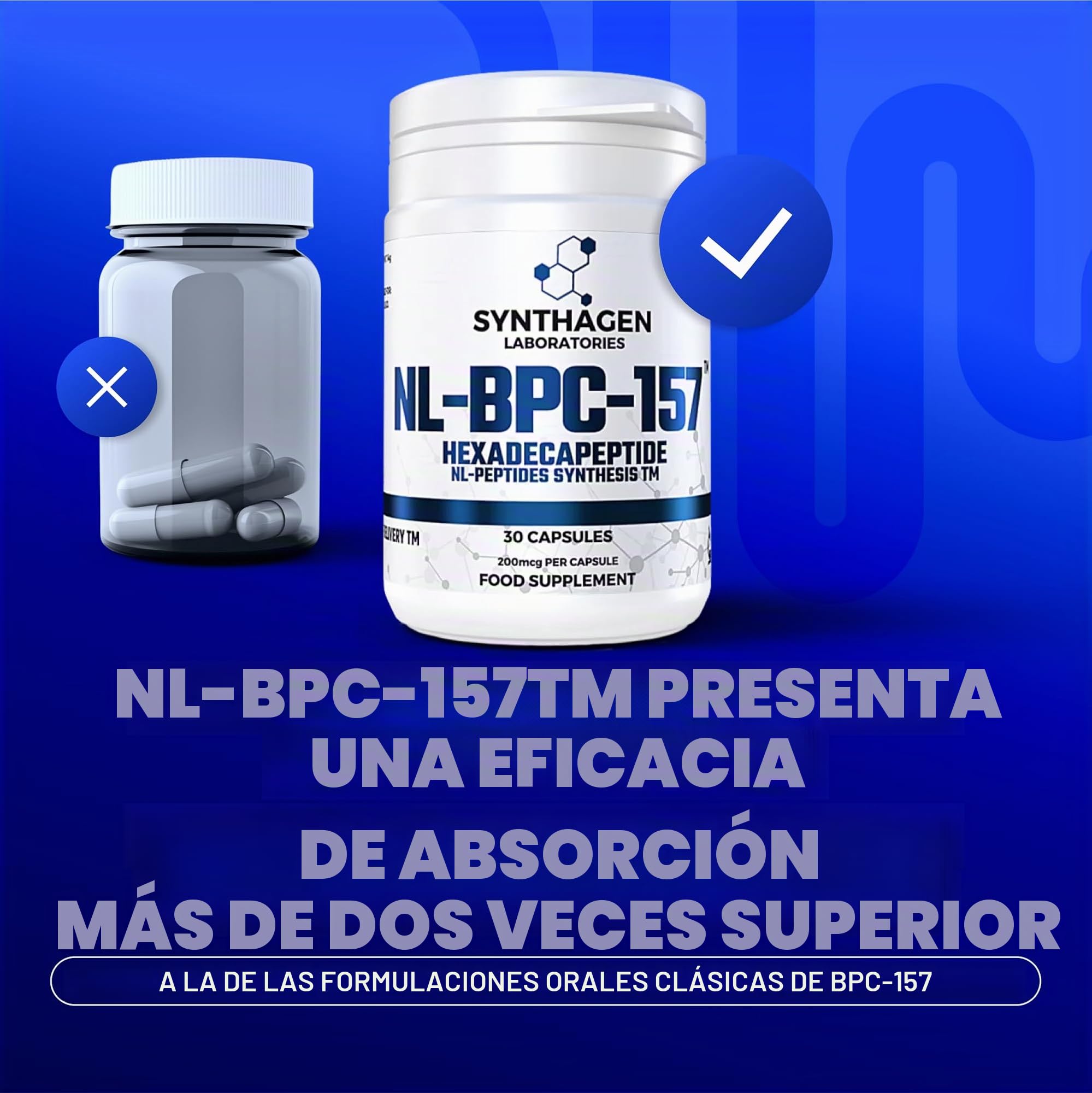 NL-157 - Para la Recuperación Muscular y Reparación de Tejidos - Para el Soporte de Articulaciones y Tendones - Para Mejorar la Resistencia y el Rendimiento Deportivo