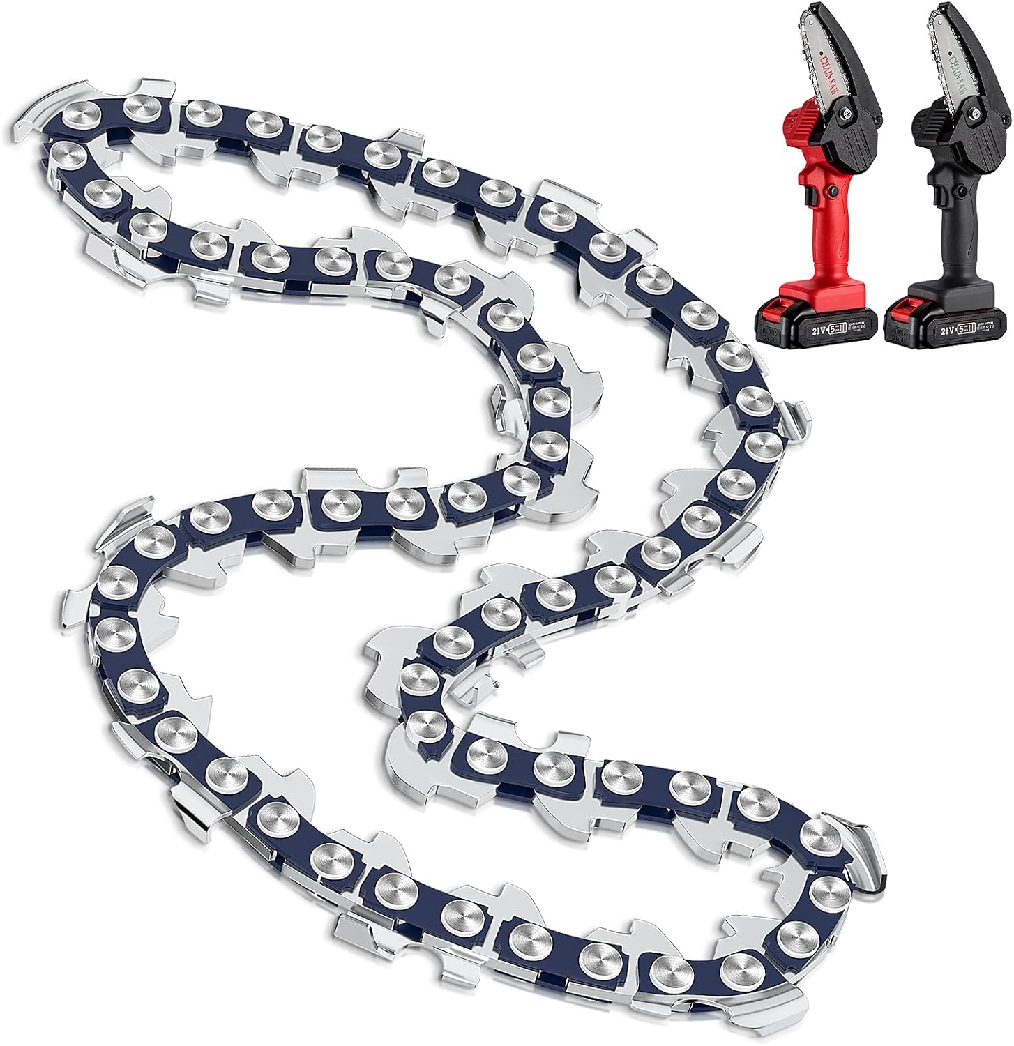 MKSENSE 4 Inch Mini Chainsaw Chain, Chainsaw Blade for 4 Inch Mini