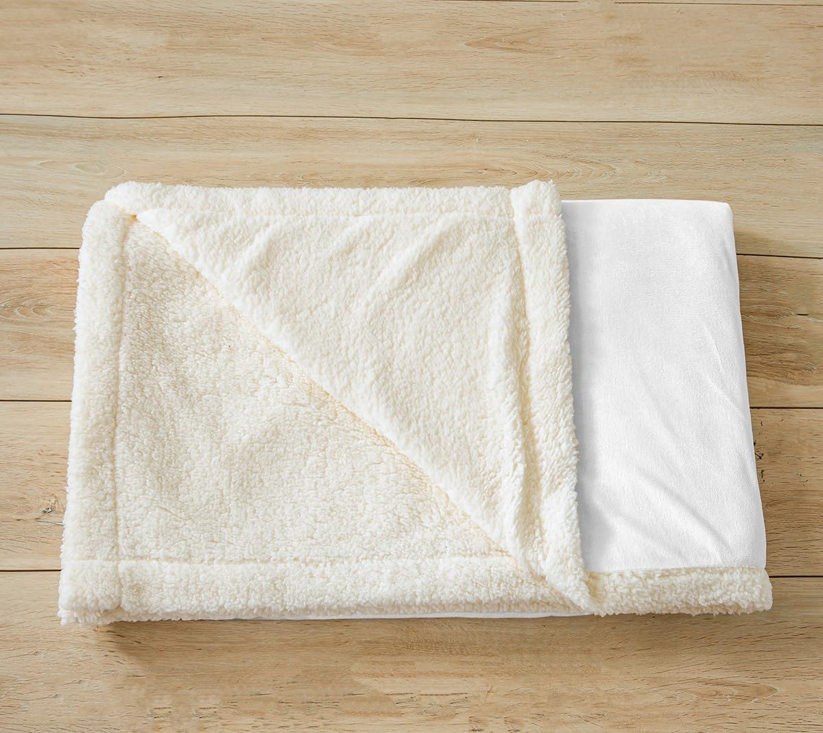 Two Horses Print Sherpa Fleece Blanket White Horses Racing Steed Throw Blanket Intimate Animals Fuzzy Soft Blanket Bed Couch,Queen Size (90 x 90 Inches)