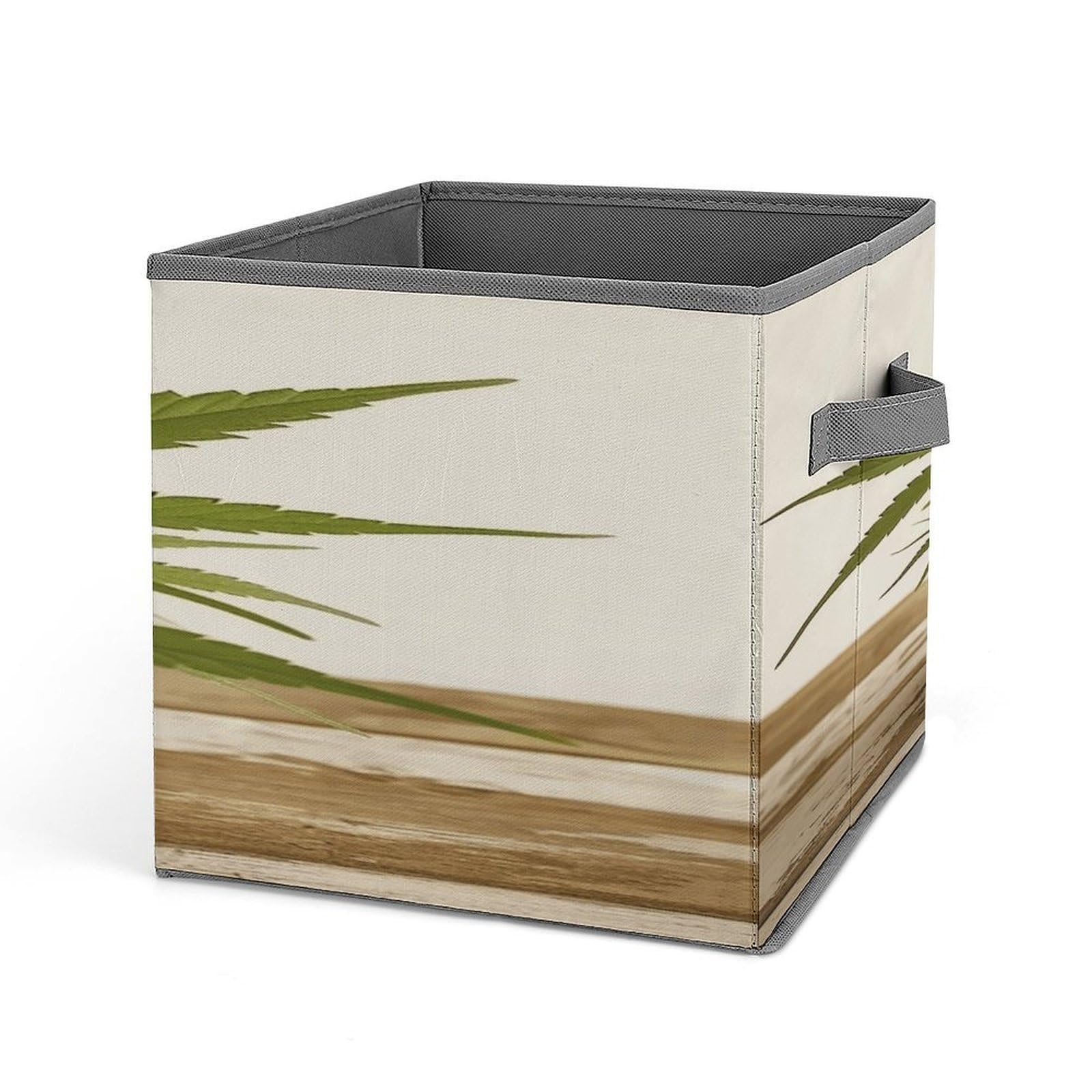 Fekiloot Style Grass Pot Leaf Storage Bins Storage Baskets