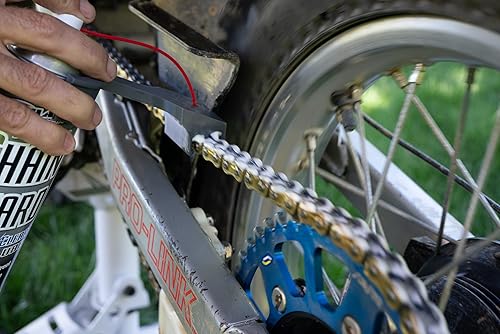 Miniatura 3 de Engrasador de cadena de motocicleta tamaño de cadena #530 compatible con Maxima, Silkolene, Motorex, WD-40