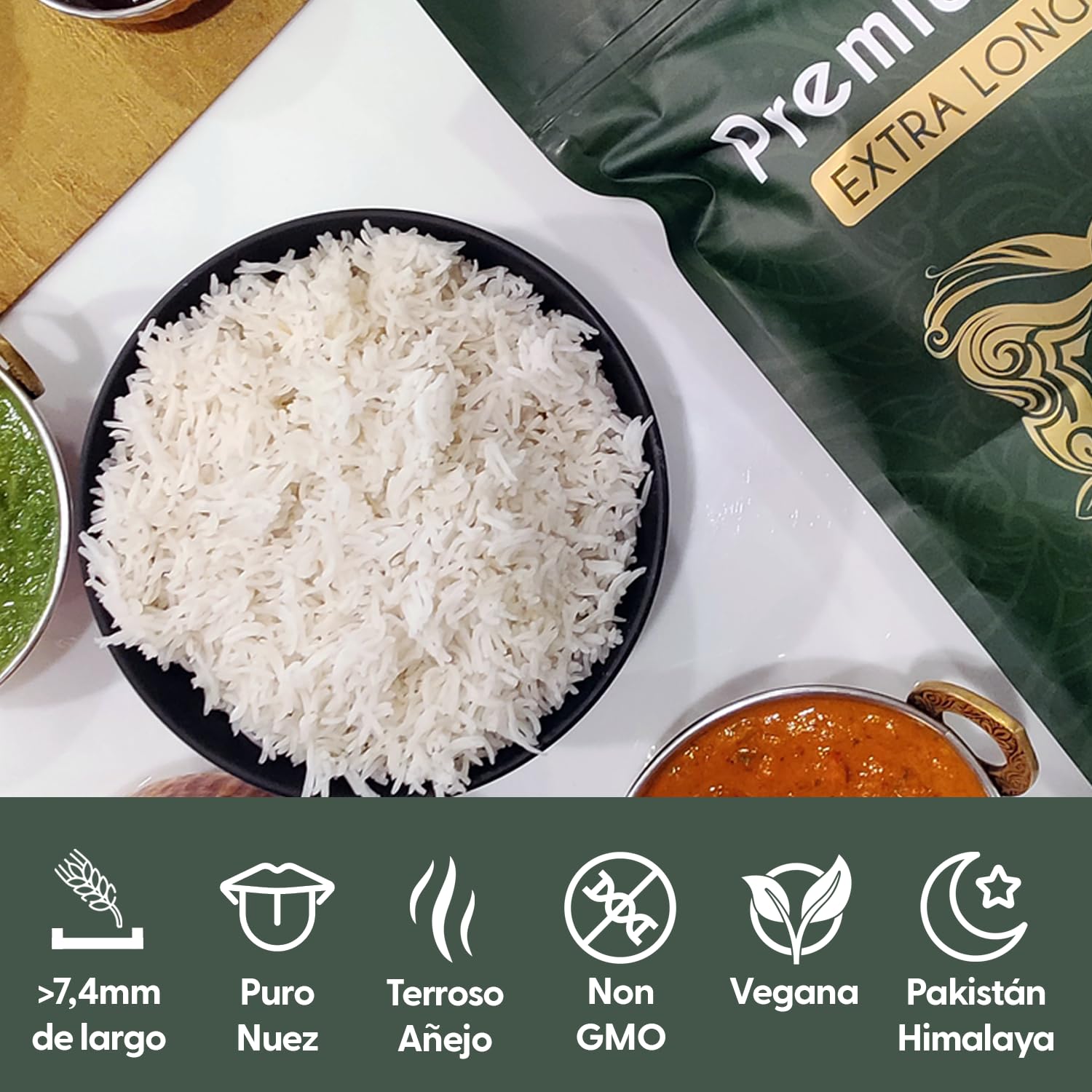 Yum Asia Super Kernel Arroz Basmati Premium - 5kg