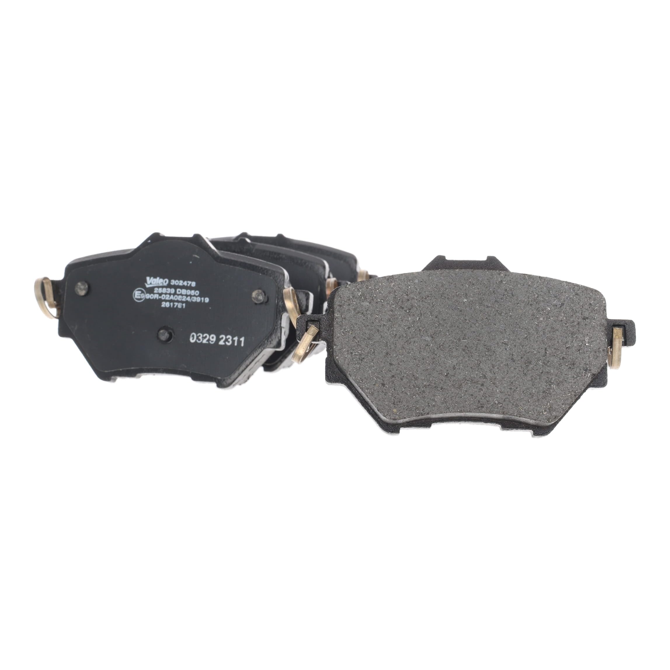 Valeo 598278 Kit Pastiglie Freno A Disco – Anteriore, Sistema SUMITOMO – Larghezza 109mm, Altezza 40mm, Spessore 16mm