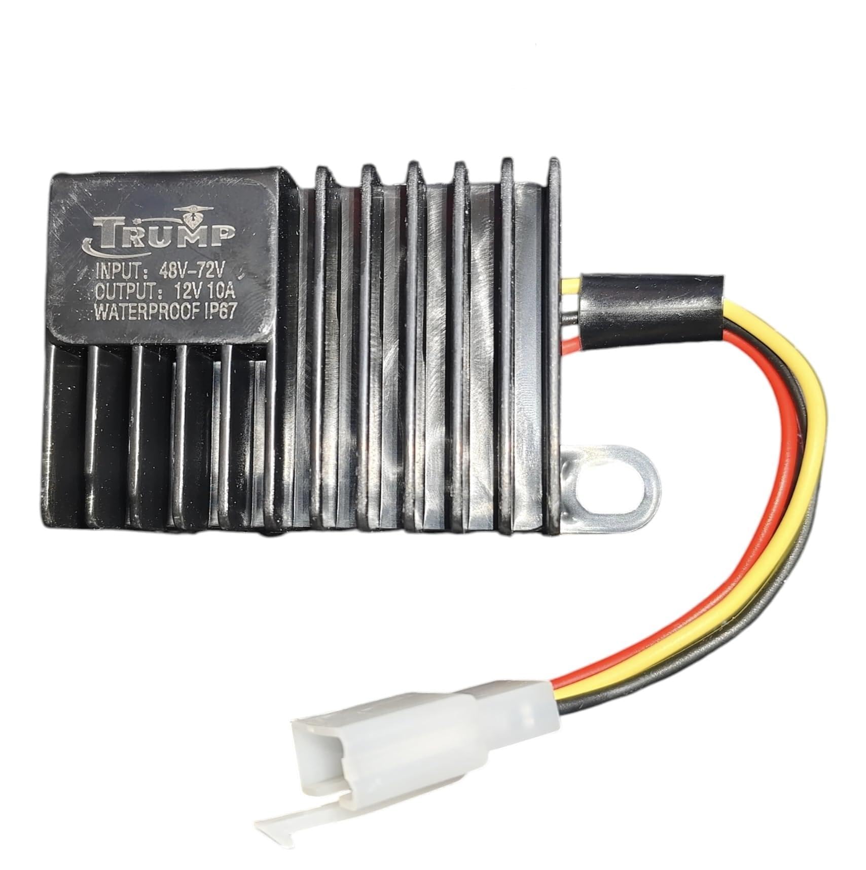 Rock World DC Voltage Converter 48V-72V to 12V 10A, Waterproof IP67 Step-Down Power Supply for Electric Scooter, E-Bike, E-Rickshaw-picture-24