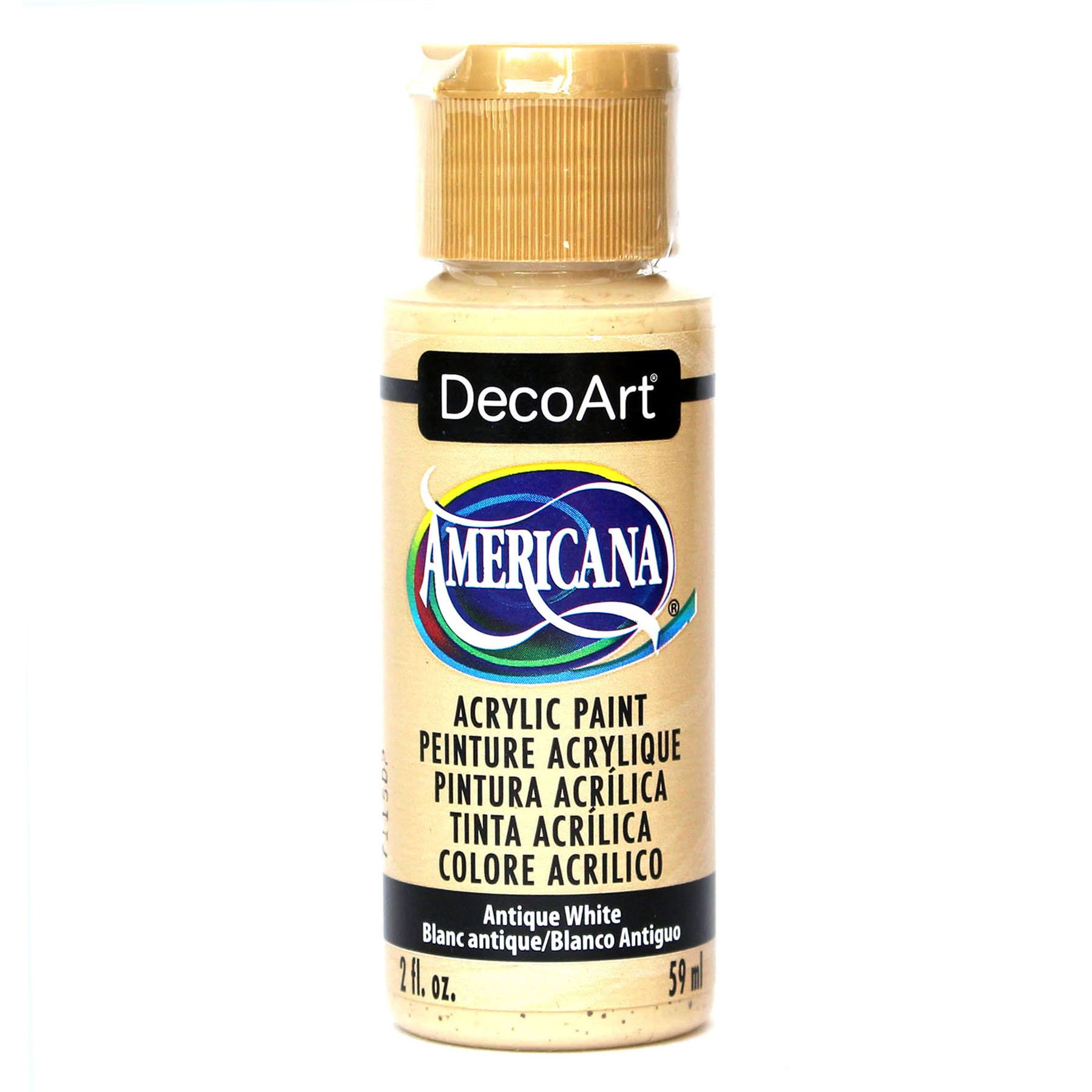 DecoArtAmericana Acrylic Paint, 2-Ounce, Antique White