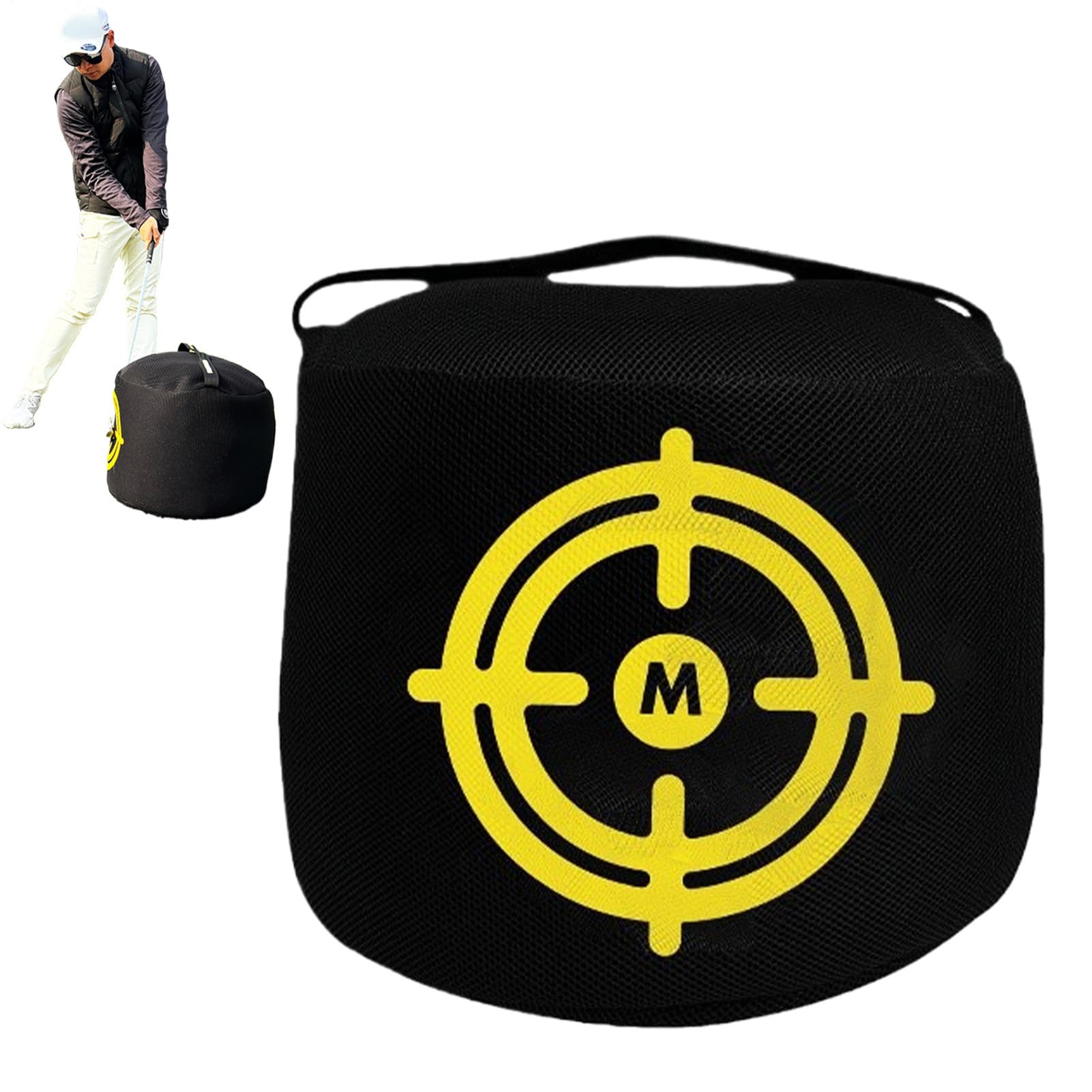 Bolsa De Entrenamiento Smash para Swing De Golf Herramienta de Equipamiento | Bolsa De Golpeo Fuerte Para Palos De Golf Para Golfistas, Jugadores, Aficionados, Hombres,