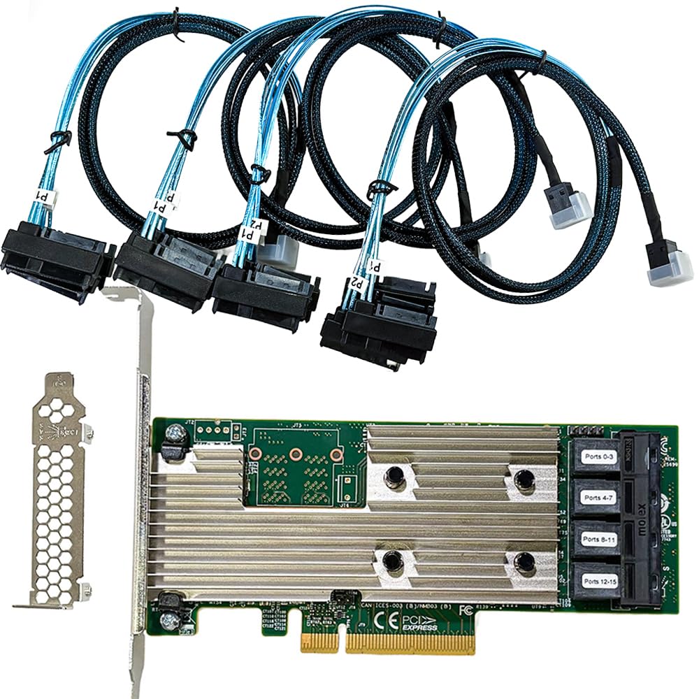 Amazon.com: SAS HBA Card Compatible with LSI 9305-16i IT Mode PCIe