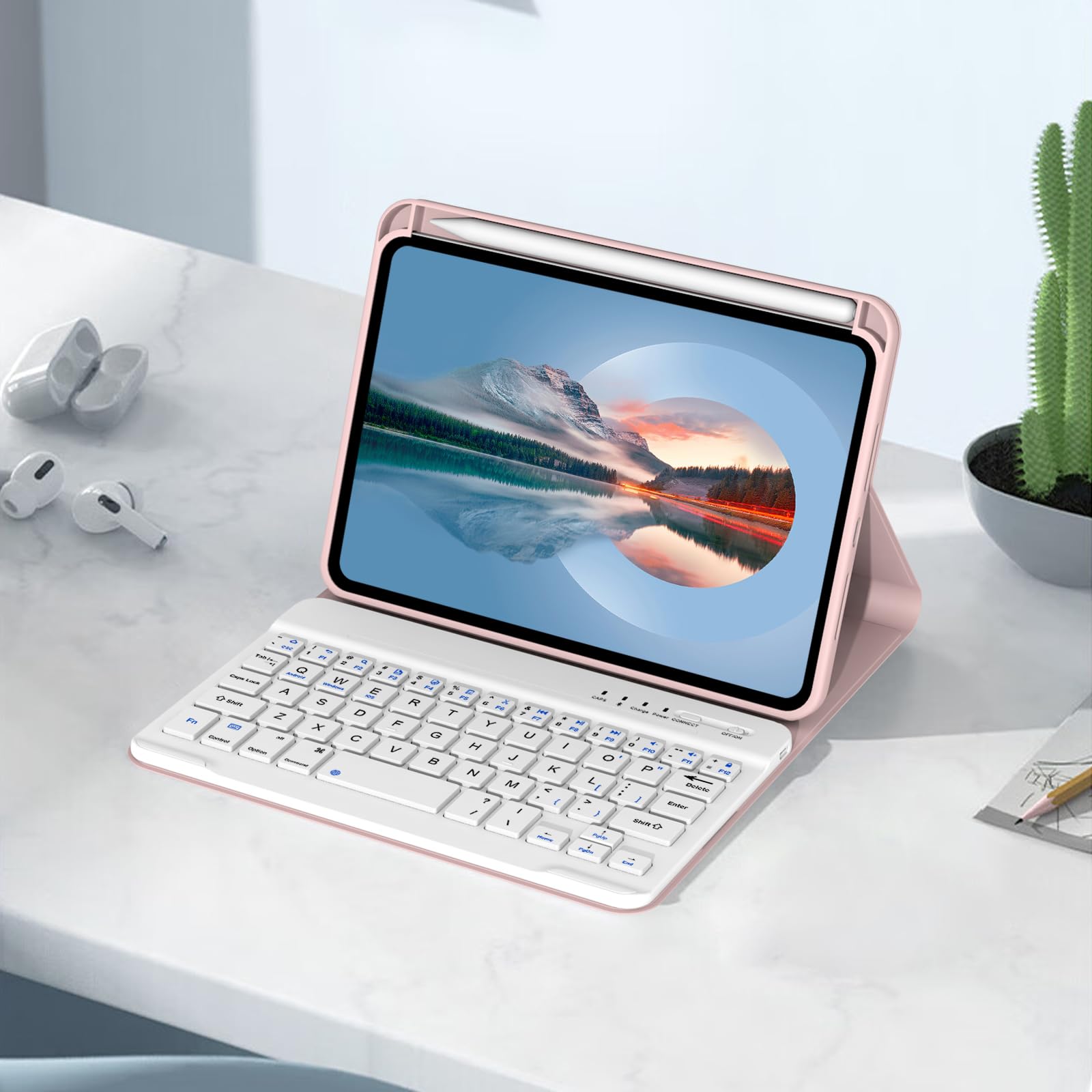 Amazon | iPad mini 第7世代(A17 Pro)/Mini 第6世代用キーボードケース