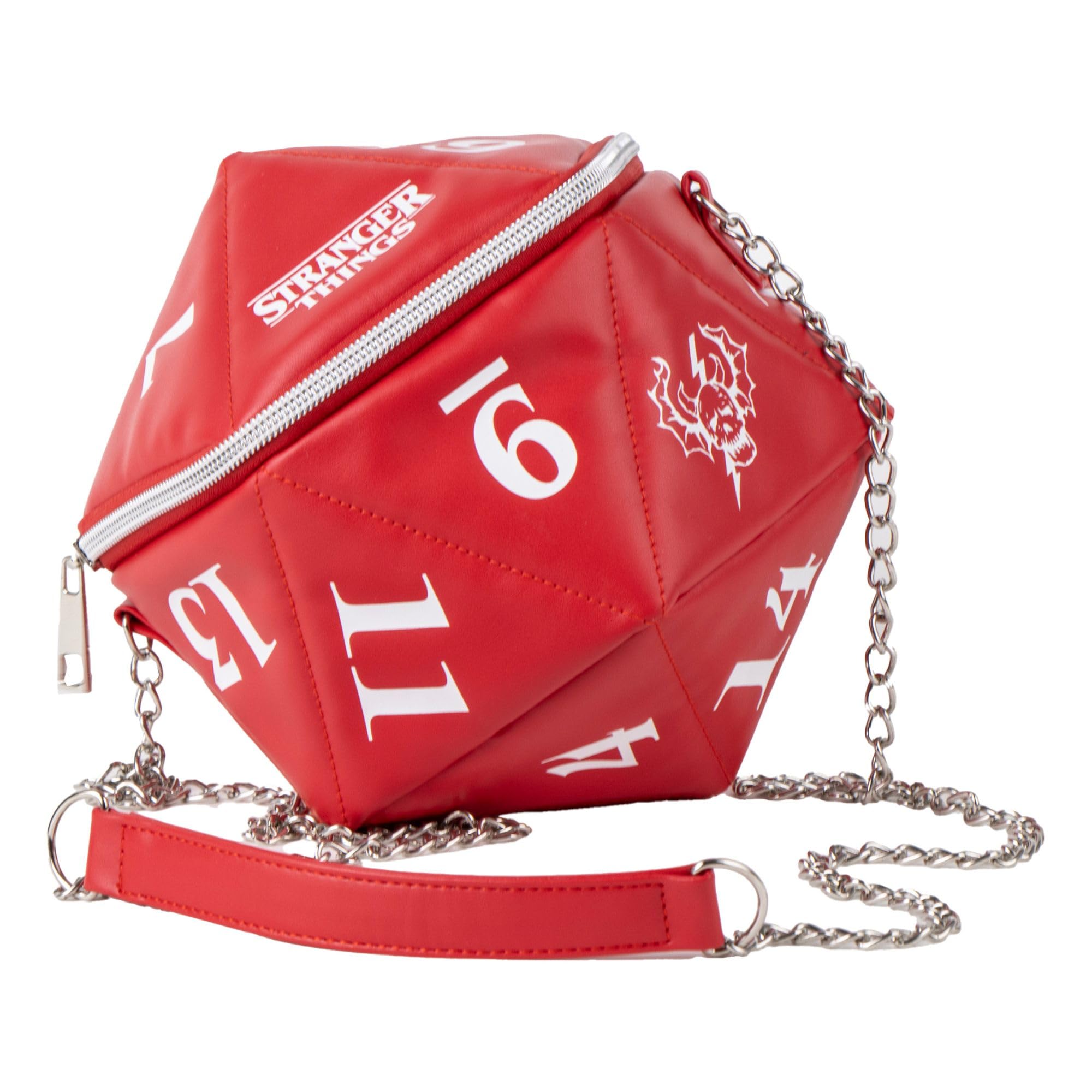 Cerdá Life's Little Moments Multicoloured Stranger Things Leatherette Bag With Retro Design | Official Youth Shoulder Bag With Compartments And Zipper