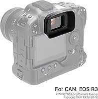 Vista 79 de EOS R10 Eyecup Eyepiece,Soft Silicon Extended Camera Eye Cup Viewfinder especialmente diseñado para cámara sin espejo Canon EOS R10