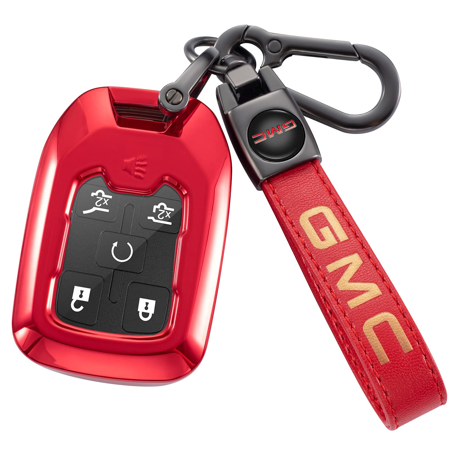 HAOFEN Car Keychain, M-red, HAOFEN