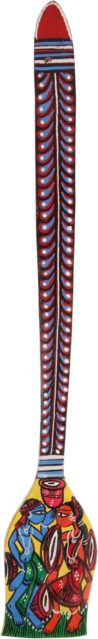 Ananth Crafts Hand Painted Wooden Wall Decoration Handicrafts