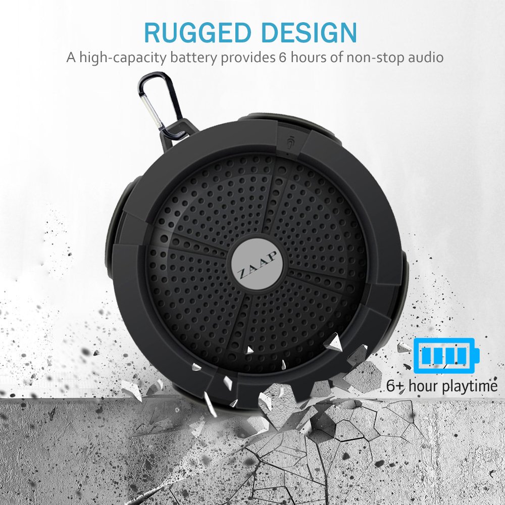 Waterproof Bluetooth Zaap Hydra Xtreme Bluetooth Speaker Zaap Bt