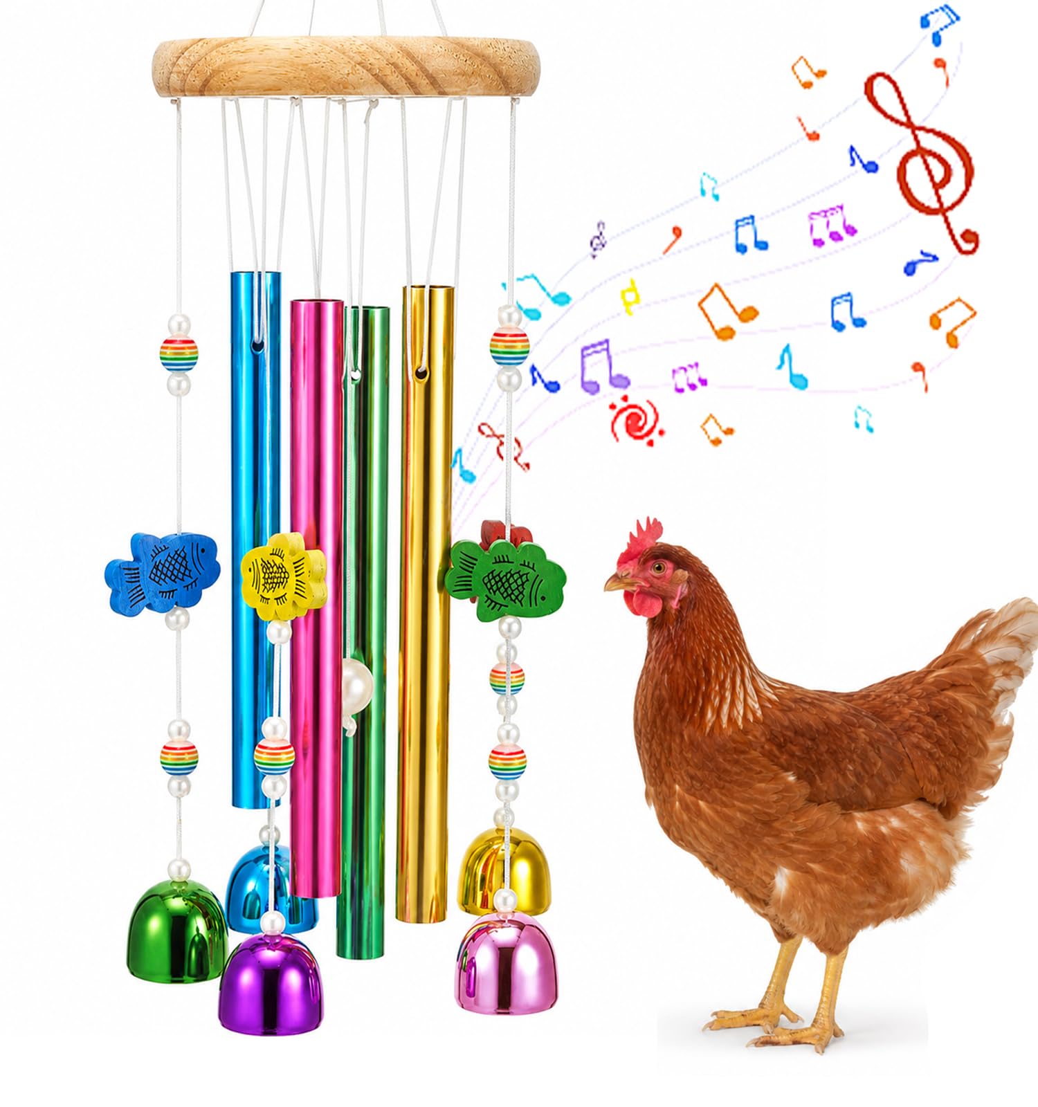 Amazon.com : OOXYG Chicken Toys for Coop, Chicken Wind Chime