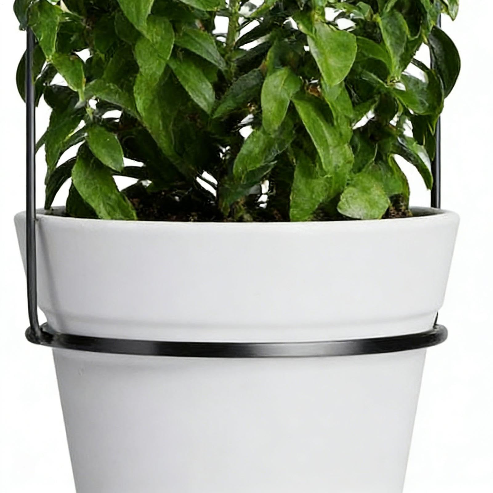 Pot de Suspension pour fenêtre avec tige réglable, panier pour s | Contenants pour végétaux d'intérieur pour Cuisine, Salon, Chambre, Salle de Bain, Fenêtre, Balcon, Mur, Jardin