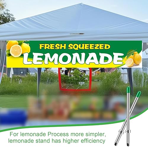 Miniatura 6 de Lasnten Paquete de 2 perforadores de paja para tapas de plástico, vasos de limonada, herramientas de perforación de acero inoxidable para bebidas de