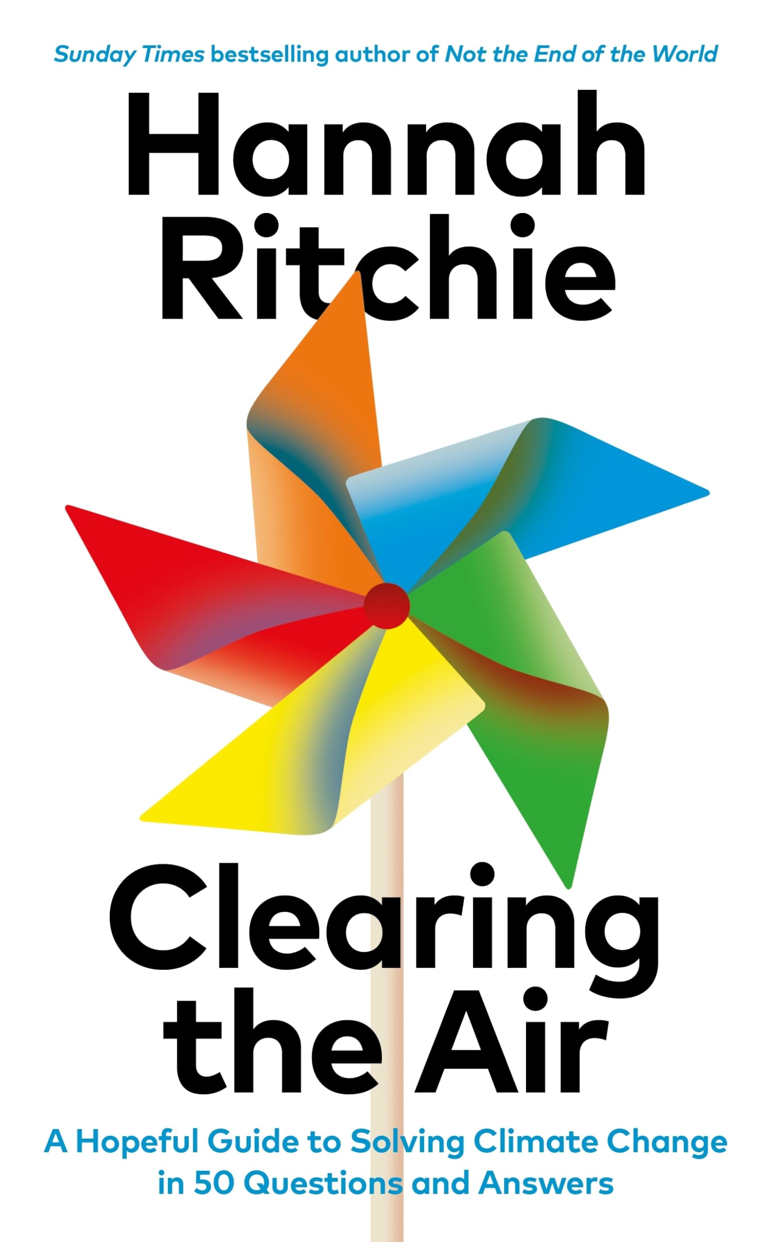 Hannah Ritchie Clearing the Air Hardback Book