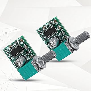 2Pcs PAM8403 Mini 5V Digital Power Amplifier Module, 2 * 3W Audio Amplifier Module Board, High Power Stereo Amplifier, High Fidelity Sound Amplifier Board