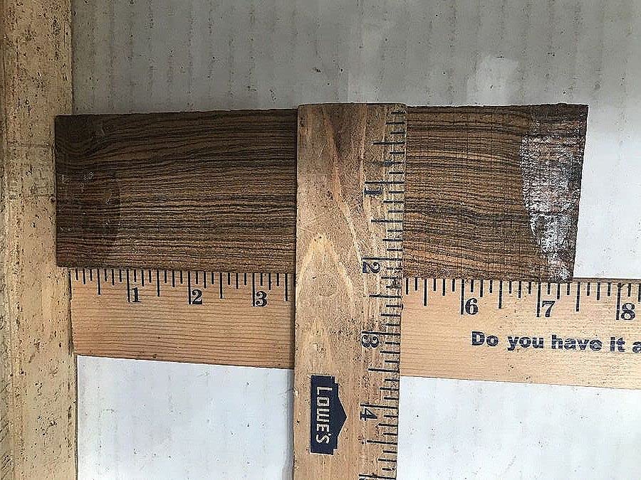 Bocote Guitar Bridge Blanks for Wood Crafts