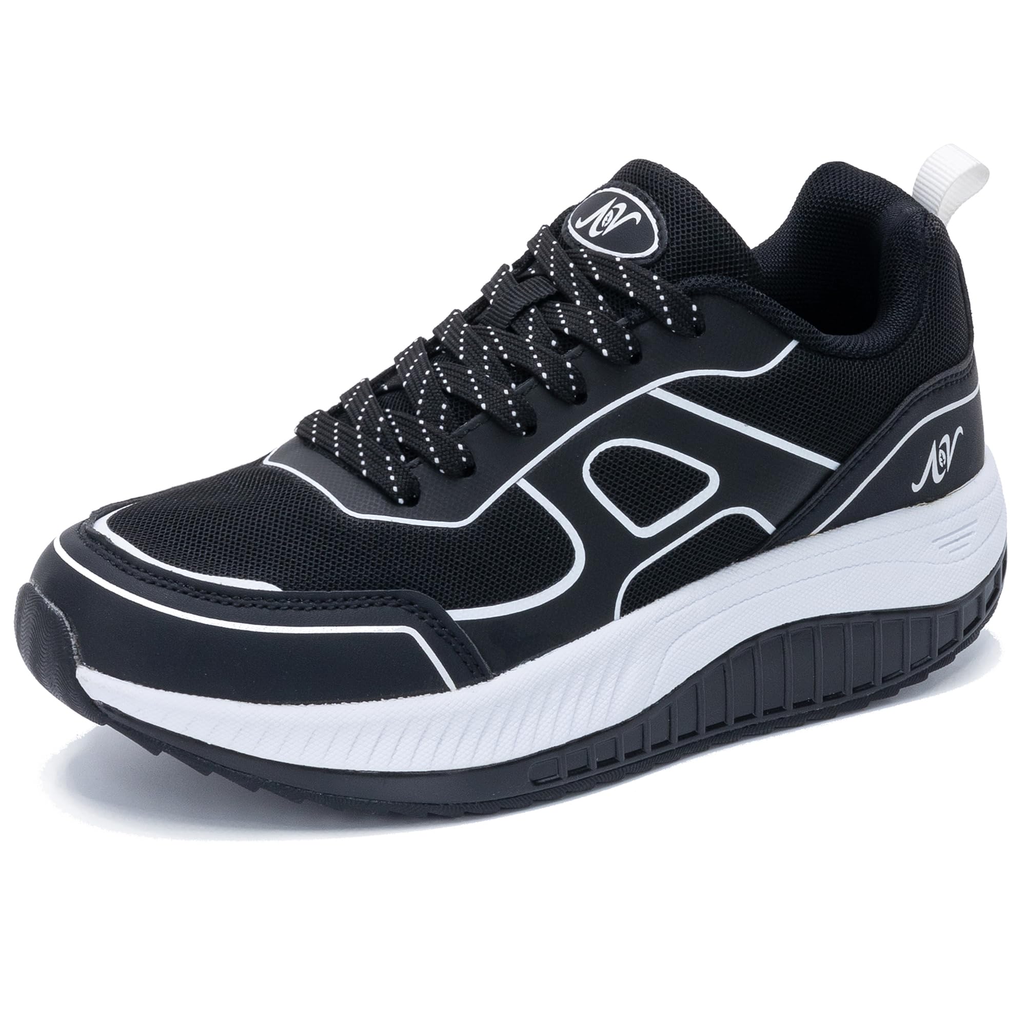 RomenSi Women Orthotic Arch Support Walking Shoes for Plantar Fasciitis