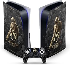 Head Case Designs Officially Licensed Assassin's Creed Key Art 15th Anniversary Graphics Vinyl Faceplate Gaming Skin Decal Compatible with Sony Playstation 5 PS5 Disc Console & DualSense Controller