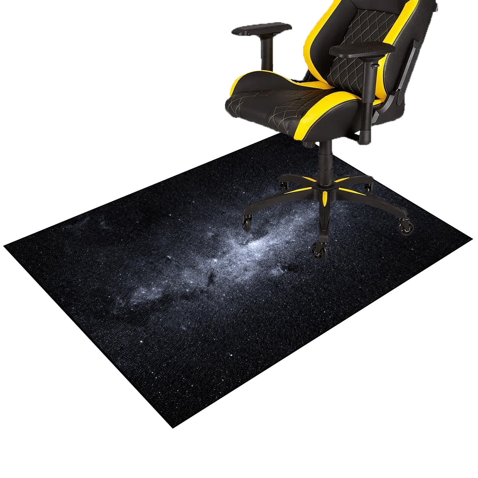 Tappeto Gaming Ufficio Pavimento 80 x 120 cmTappeto Salvapavimento Antiscivolo Ufficio Protettore del Pavimento Tappetino per Sedia da Scrivania Tappetino Pavimenti per Parquet e Piastrelle