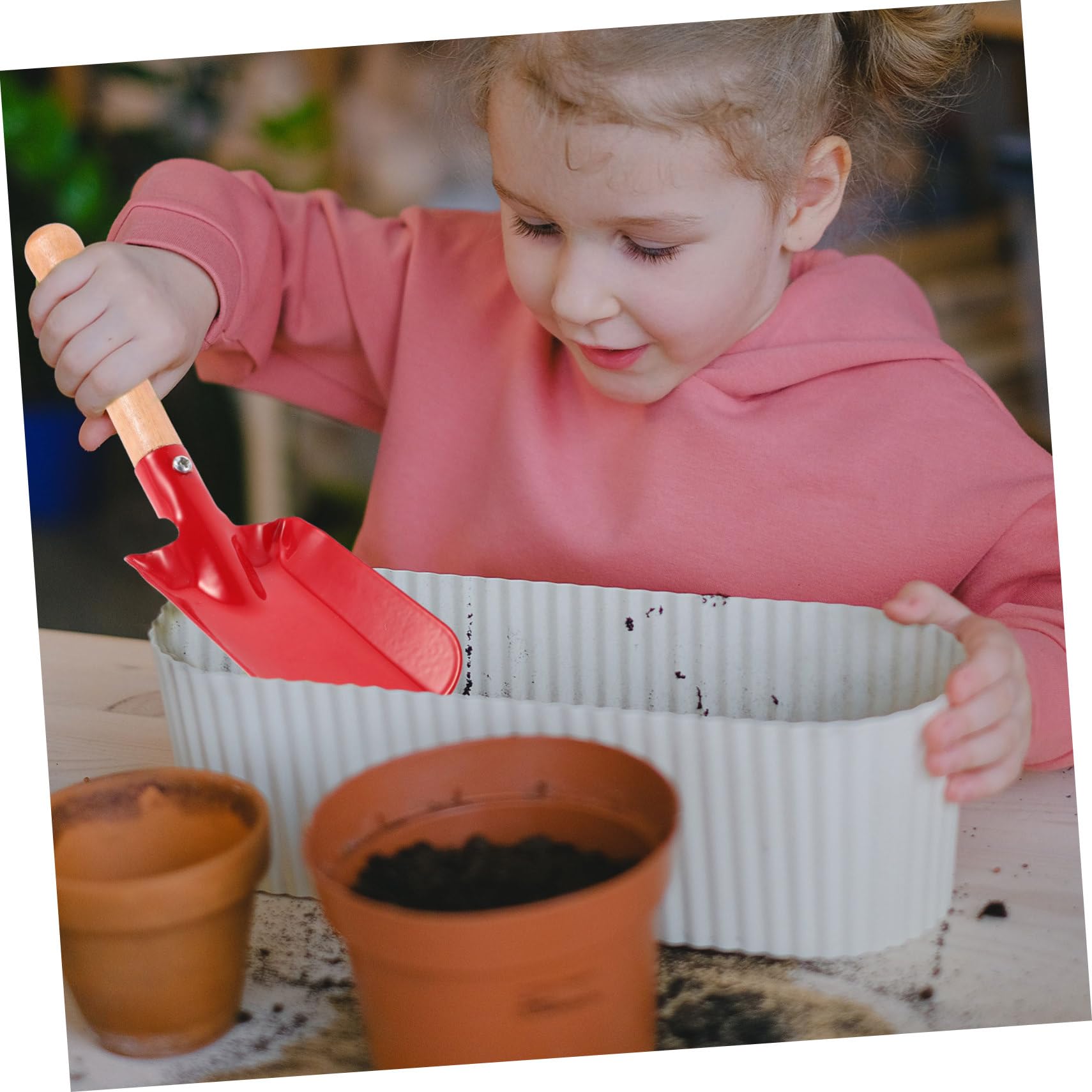 TOYANDONA 3 Series Jardinería De Metal Herramienta De Jardín Plantar Desmalezar Huertos 2 Piezas X 3